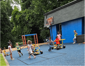 Children follow instructions, count parts, and problem-solve as they build wagons, carts, and imaginative vehicles—then ride in their creations together!